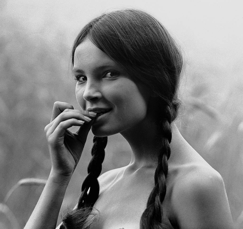 Anna Dymna, 1970, Kraków, fot. Wojciech Plewiński